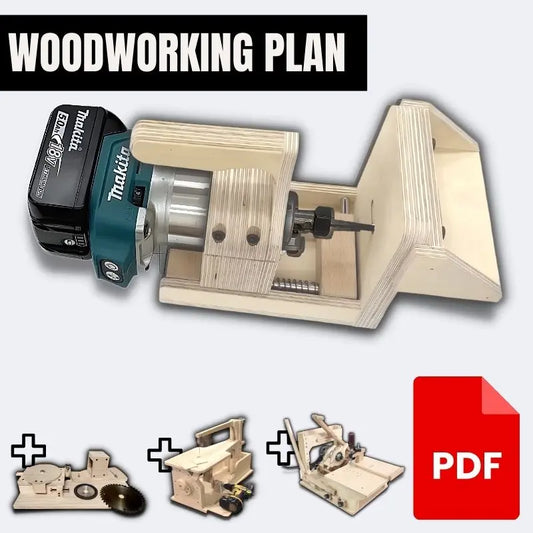 Portable Mortiser Plans + 3 Tools